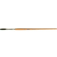 One Stroke Paint Brush, 1/8" Brush Width, Ox Hair, Wood Handle Helyx Safety & Industrial Supplies