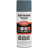 Industrial Choice&reg; 1600 System Multi-Purpose Enamel Spray Paint, Machine Grey, Gloss, 12 oz., Aerosol Can Helyx Safety & Industrial Supplies