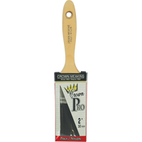 Pinceau droit Pro, Poly/nylon, Manche Bois, Largeur de 2" Helyx Safety & Industrial Supplies