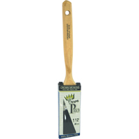 Pinceau &agrave; soies angulaires Crown Pro, Soies, Manche Bois, Largeur de 1-1/2" Helyx Safety & Industrial Supplies