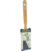 Pinceau &agrave; soies angulaires Crown Pro, Soies, Manche Bois, Largeur de 2" Helyx Safety & Industrial Supplies