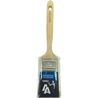 Pinceau &agrave; soies droites, Soies, Manche Bois, Largeur de 2" Helyx Safety & Industrial Supplies