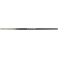 Pinceau plat pour artiste, Largeur de la brosse de 6 mm, Martre rouge, Manche &agrave; Bois Helyx Safety & Industrial Supplies