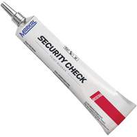 Security Check Paint Marker, 1.7 oz., Tube, Red Helyx Safety & Industrial Supplies