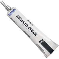 Security Check Paint Marker, 1.7 oz., Tube, Black Helyx Safety & Industrial Supplies