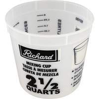 Tasse de m&eacute;lange en plastique Helyx Safety & Industrial Supplies