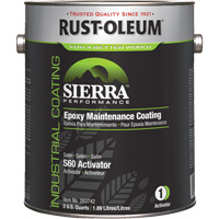 Rev&ecirc;tement dentretien &eacute;poxydique &agrave; base deau Sierra S60 partie 1 activateur, Gallon Helyx Safety & Industrial Supplies