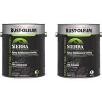 Trousse de rev&ecirc;tement dentretien &eacute;poxydique &agrave; base deau Sierra S60, Gallon, Gris Helyx Safety & Industrial Supplies