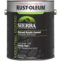 &eacute;mail acrylique Sierra Performance Beyond, Gallon, Rouge Helyx Safety & Industrial Supplies