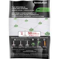 Cales d'espacement universelles Miracle Sealants Levolution Helyx Safety & Industrial Supplies