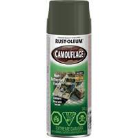 Peinture de camouflage Sp&eacute;cialit&eacute;, Canette a&eacute;rosol, Vert arm&eacute;e Helyx Safety & Industrial Supplies