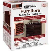 Syst&egrave;me de rev&ecirc;tement de meubles Furniture Transformations, 1,72 L, Trousse, Base &agrave; teinter Helyx Safety & Industrial Supplies