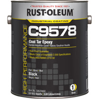 C9578 System Coal Tar High Solids Epoxy Base Component, Black, Gallon Helyx Safety & Industrial Supplies