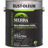 Appr&ecirc;t acrylique &eacute;poxydique &agrave; base d'eau Sierra Performance S70/S71, Gallon, Gris Helyx Safety & Industrial Supplies