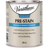 Conditionneur de bois &agrave; base d'eau de premi&egrave;re qualit&eacute; Varathane, 946 ml, Transparent, Transparent Helyx Safety & Industrial Supplies