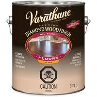 Enduit pour plancher &agrave; fini diamant pour bois Varathane, 3,78 L, Transparent, Brillant Helyx Safety & Industrial Supplies