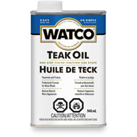 Huile de teck Watco, 946 ml, Transparent, Transparent Helyx Safety & Industrial Supplies