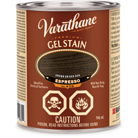 Teinture en gel de qualit&eacute; sup&eacute;rieure Varathane, 946 ml, Espresso Helyx Safety & Industrial Supplies