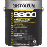 9800 System DTM Urethane Mastic, 1 gal., Alumi-Non, Gloss Helyx Safety & Industrial Supplies
