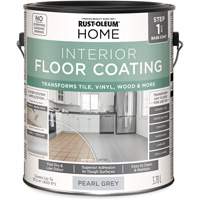 Home Interior Floor Coating System Base Coat, 3.78 L, Water-Based, Very Flat, Grey Helyx Safety & Industrial Supplies