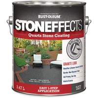 Stoneffects Quartz Stone Coating, 3.78 L, Water-Based, Textured, Grey Helyx Safety & Industrial Supplies