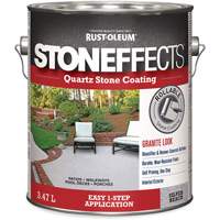 Stoneffects Quartz Stone Coating, 3.78 L, Water-Based, Textured, Grey Helyx Safety & Industrial Supplies