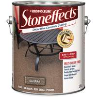 Stoneffects Decorative Concrete Coating, 3.78 L, Textured, Beige Helyx Safety & Industrial Supplies