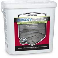 Mat&eacute;riau de remplissage de d&eacute;pression et de nivellement pour asphalte EpoxyShield, Seau, Noir Helyx Safety & Industrial Supplies