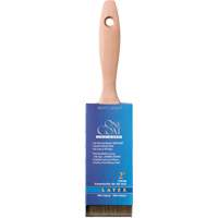 Pinceau pour murs et garnitures 100% One Coat, Polyester, Manche Bois, Largeur de 2" Helyx Safety & Industrial Supplies
