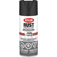 Appr&ecirc;t convertisseur de rouille Rust Protector, Appr&ecirc;t noir, Tr&egrave;s mat, 12 oz, Canette a&eacute;rosol Helyx Safety & Industrial Supplies