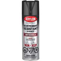 Peinture Tough Coat avec technologie Rust Barrier, Noir, Tr&egrave;s brillant, 425 g, Canette a&eacute;rosol Helyx Safety & Industrial Supplies