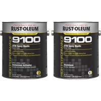 9100 System DTM Epoxy Mastic Base & Activator Kit, Aluminum, Gallon Helyx Safety & Industrial Supplies