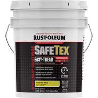 Rev&ecirc;tement d'acrylique SafeTex Easy-Tread, 4 gal., &agrave; l'eau, Plat/Textur&eacute;, Jaune Helyx Safety & Industrial Supplies