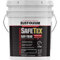 Rev&ecirc;tement d'acrylique SafeTex Easy-Tread, 4 gal., &agrave; l'eau, Plat/Textur&eacute;, Noir Helyx Safety & Industrial Supplies