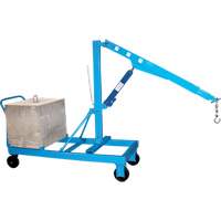 Potences de levage - Fl&egrave;che inverse, Lev&eacute;e 8', 1000 lb (0,5 tonne), 57" bras, 78" ha Helyx Safety & Industrial Supplies