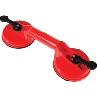 Ventouses de levage manuel - Ventouses doubles, 66 lb Capacit&eacute;, 4-5/8", Levier, 13" Longueur de la manche Helyx Safety & Industrial Supplies