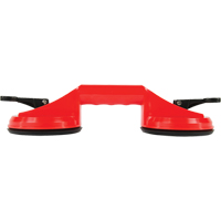 Ventouses de levage manuel - Ventouses doubles, 66 lb Capacit&eacute;, 4-5/8", Levier, 13" Longueur de la manche Helyx Safety & Industrial Supplies