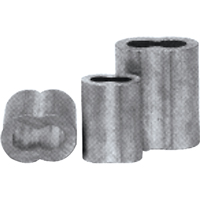 Aluminum Oval Sleeves Helyx Safety & Industrial Supplies