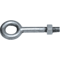 Boulons &agrave; oeil a/&eacute;crou, 5/8" dia, 12" lo, Galvanis&eacute;, 3500 lb (1,75 tonne) capacit&eacute; Helyx Safety & Industrial Supplies