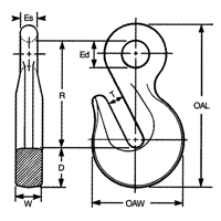 Alloy Steel Hooks Helyx Safety & Industrial Supplies