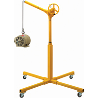 Hauts crochets &eacute;l&eacute;vateurs industriels avec base mobile, Capacit&eacute; 500 lb (0,25 tonne) Helyx Safety & Industrial Supplies