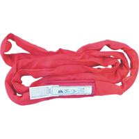 &eacute;lingues rondes, Rouge, 3" la x 6' lo, 14 000 lb Charge verticale Helyx Safety & Industrial Supplies