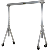 Grue mobile ajustable en aluminium, 10' lo, Capacit&eacute; 2000 lb (1 tonne) Helyx Safety & Industrial Supplies