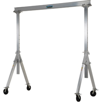 Grue mobile ajustable en aluminium, 8' lo, Capacit&eacute; 2000 lb (1 tonne) Helyx Safety & Industrial Supplies