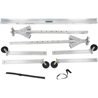 Grue mobile ajustable en aluminium, 8' lo, Capacit&eacute; 2000 lb (1 tonne) Helyx Safety & Industrial Supplies