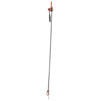 Mini Lever Hoist, 10' Lift, 1000 lbs. (0.5 tons) Capacity, Steel Chain Helyx Safety & Industrial Supplies