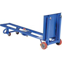 Empileur &agrave; plateforme, M&eacute;canisme Treuil manuel, Capacit&eacute; de 400 lb, Levage max de 58" Helyx Safety & Industrial Supplies