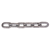 Chaînes galvanis&eacute;es par immersion &agrave; chaud, Acier au carbone, 5/8" x 150' (45,7 m) l, Calibre 30, Charge d'utilisation 6900 lb (3,45 tonnes) Helyx Safety & Industrial Supplies