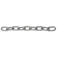 Straight Link Chain, Low Carbon Steel, 5/8" x 150' (45.7 m) L, Grade 30, 6900 lbs. (3.45 tons) Load Capacity Helyx Safety & Industrial Supplies