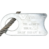 Wire Rope Lifting Sling - Eye & Eye Helyx Safety & Industrial Supplies